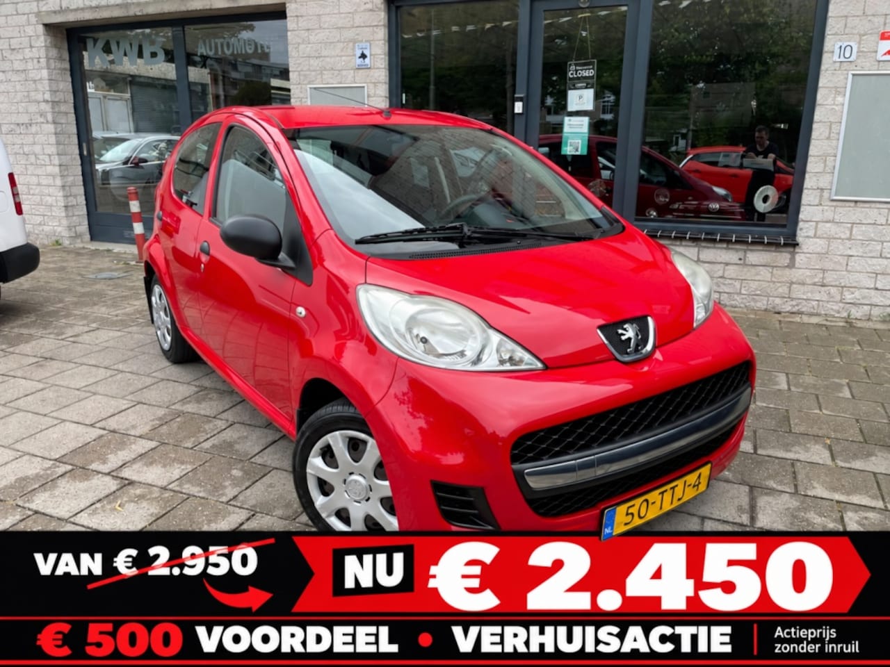 Peugeot 107 - 1.0-12V 5-deurs | Nieuwe APK | Beurt - AutoWereld.nl