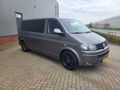 Volkswagen Transporter - 2.0 TDI L2H1 DC Comfortline LANG AUTOMAAT DUBBELE CABINE GRIJS 2010