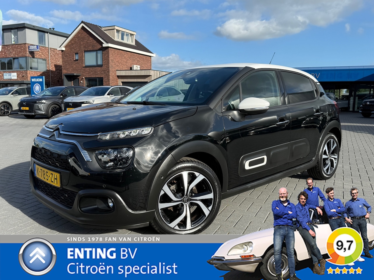 Citroën C3 - 1.2 PT Shine NAVI ECC CAMERA FULL LED NIEUWE DISTR RIEM - AutoWereld.nl