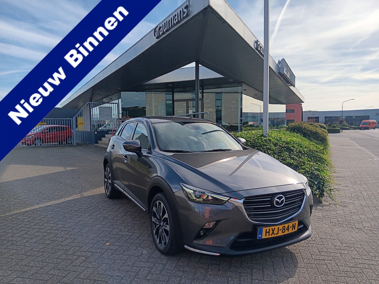 Mazda CX-3 - 2.0 SkyActiv-G 120 GT-M Line AUTOMAAT, Navi, Clima, Head-up, 18" etc. incl. 12 MND BOVAGGA - AutoWereld.nl