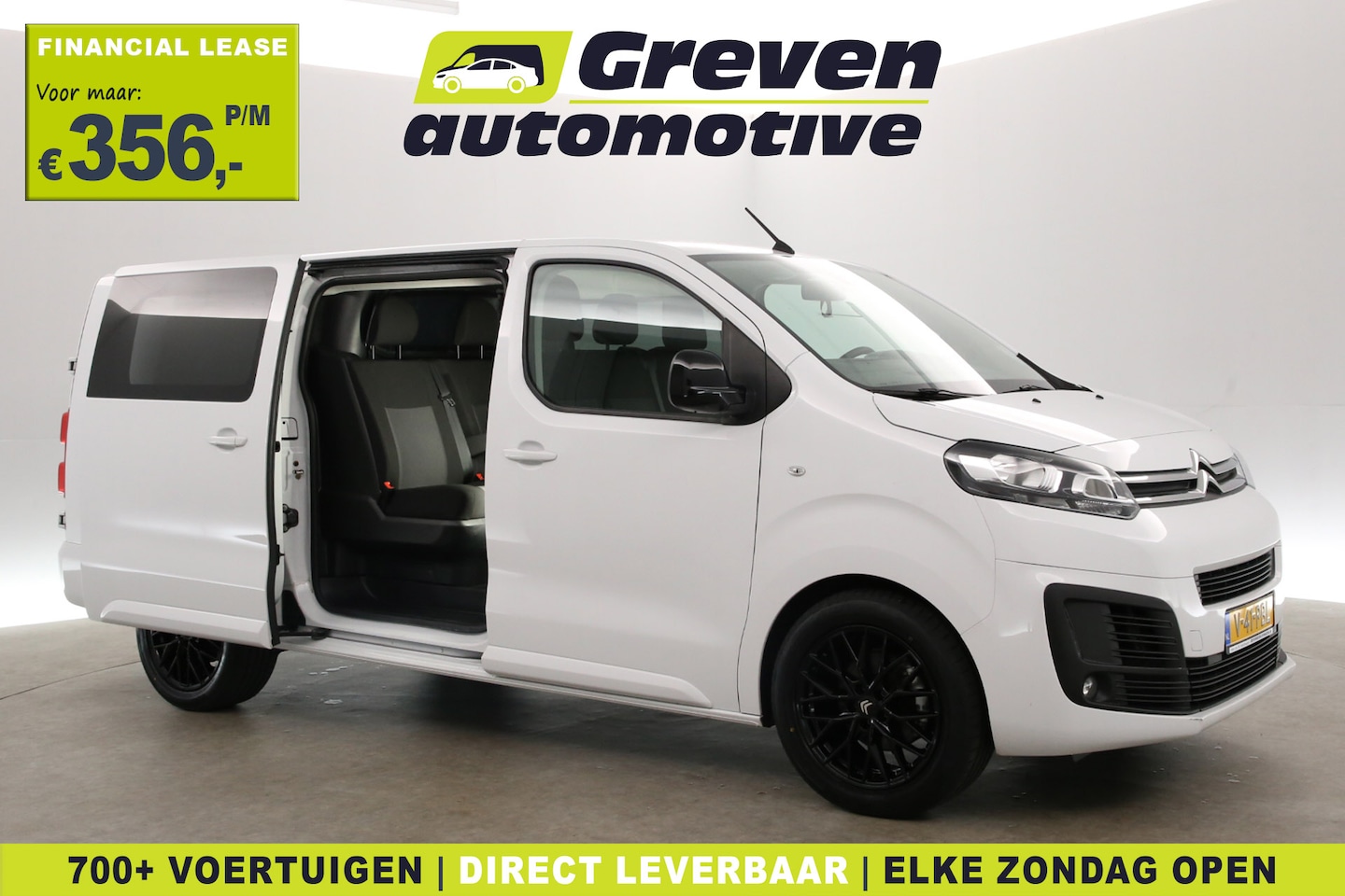 Citroën Jumpy - 2.0 BlueHDI 145PK L3H1 | DC | 6 Zits |  Airco | Cruise | Trekhaak | Carplay | Navi - AutoWereld.nl