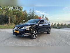 Nissan Qashqai - 1.2 Connect Edition 192.000 NAP PANORAMA DAK ketting Vervangen AIRCO ZWART 2014