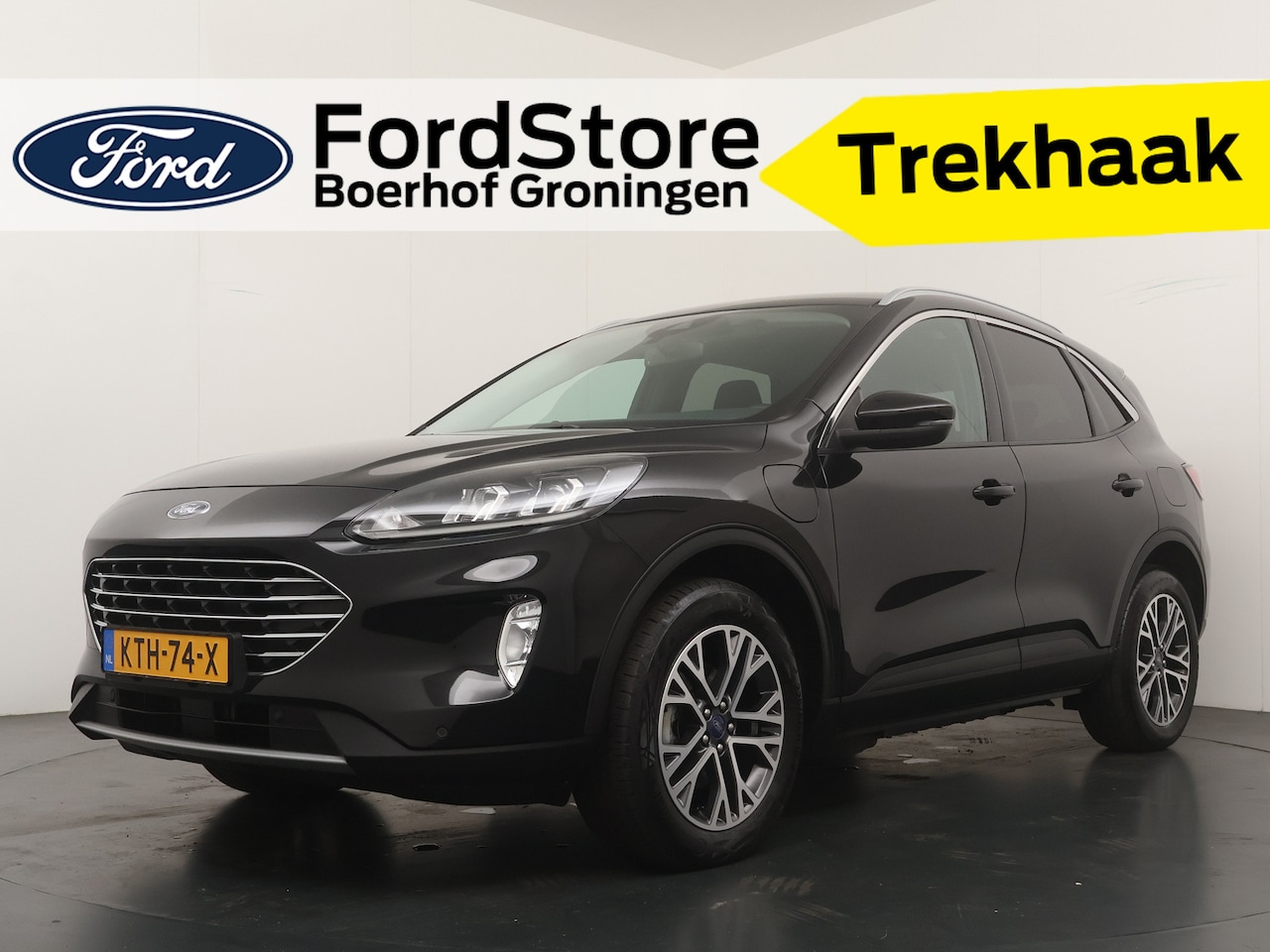 Ford Kuga - 2.5 PHEV 225 pk Titanium | Trekhaak | Winter Pack | Elekt. achterklep | Keyless | 18" LMV - AutoWereld.nl