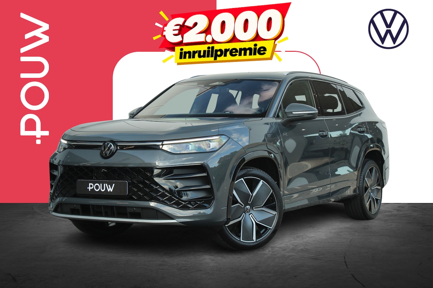 Volkswagen Tayron - 1.5 eHybrid 204pk R-Line Edition | 20" Velgen | Panormadak - AutoWereld.nl