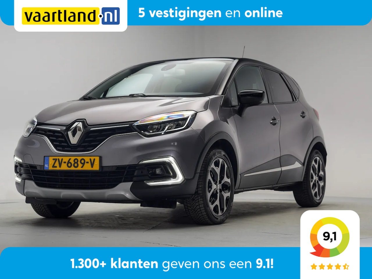 Renault Captur - 0.9 TCe Version S [ Panoramadak Apple/Android Camera ] - AutoWereld.nl