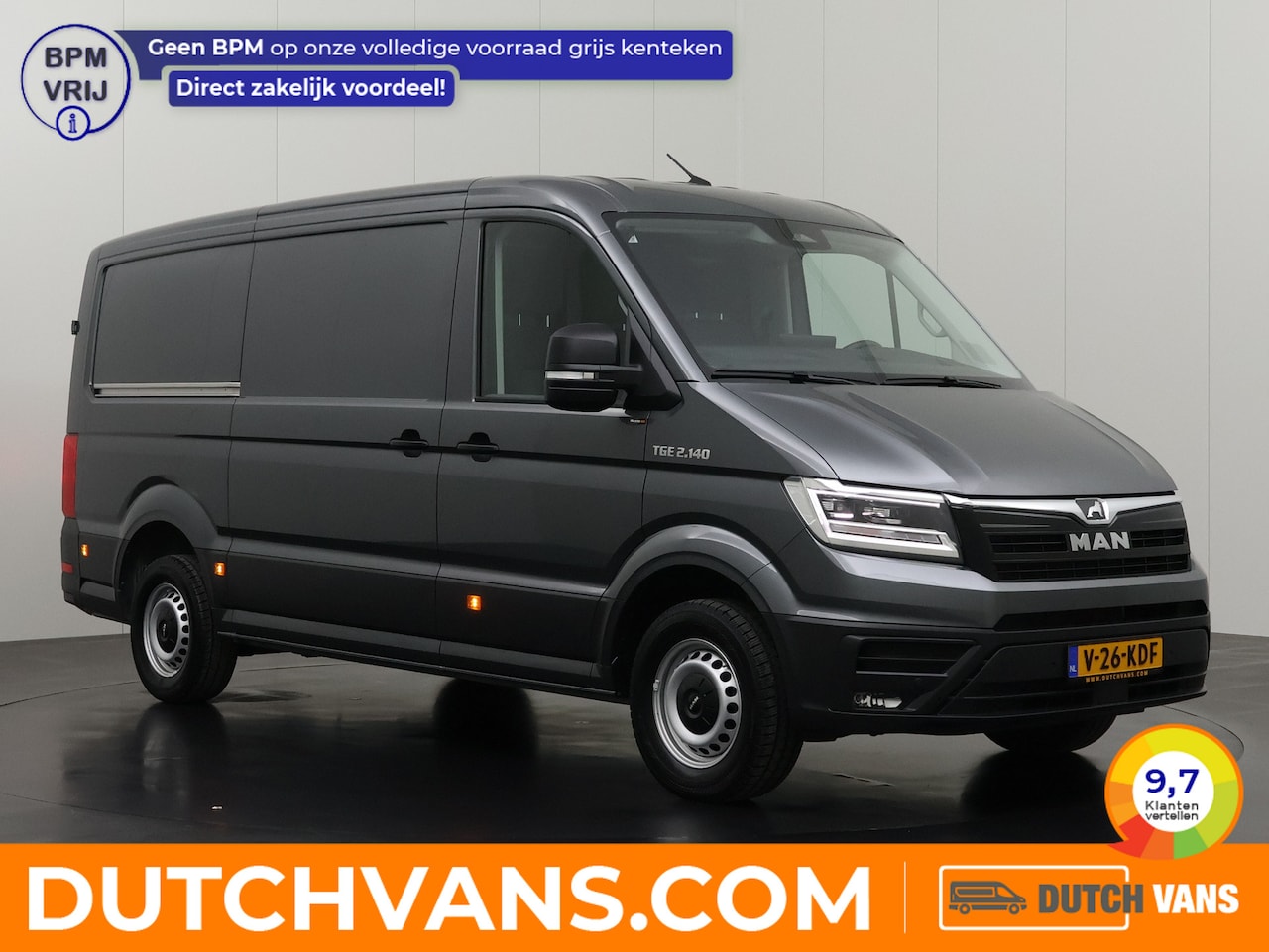 MAN TGE - 2.0TDi 140PK L3H2 Exclusive | Led | 2xSchuifdeur | Navigatie | Camera | Airco | Cruise | 3 - AutoWereld.nl