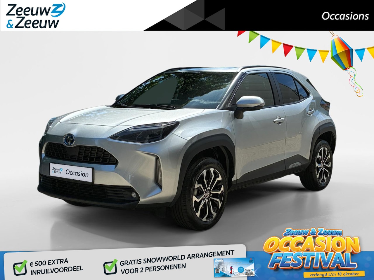 Toyota Yaris Cross - 1.5 Hybrid Dynamic | CARPLAY | ACHTERUITRIJCAMERA | CLIMATE | NAVIGATIE | KEYLESS | - AutoWereld.nl