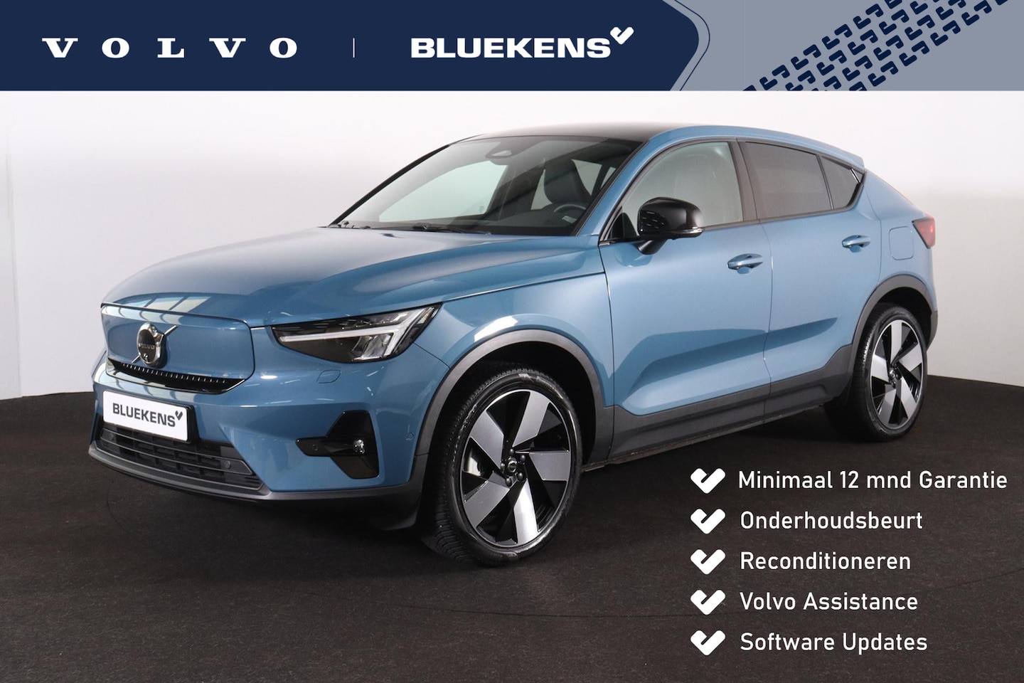 Volvo C40 - Extended Range Ultimate 82 kWh - Panoramadak - IntelliSafe Assist & Surround - 360 Graden - AutoWereld.nl