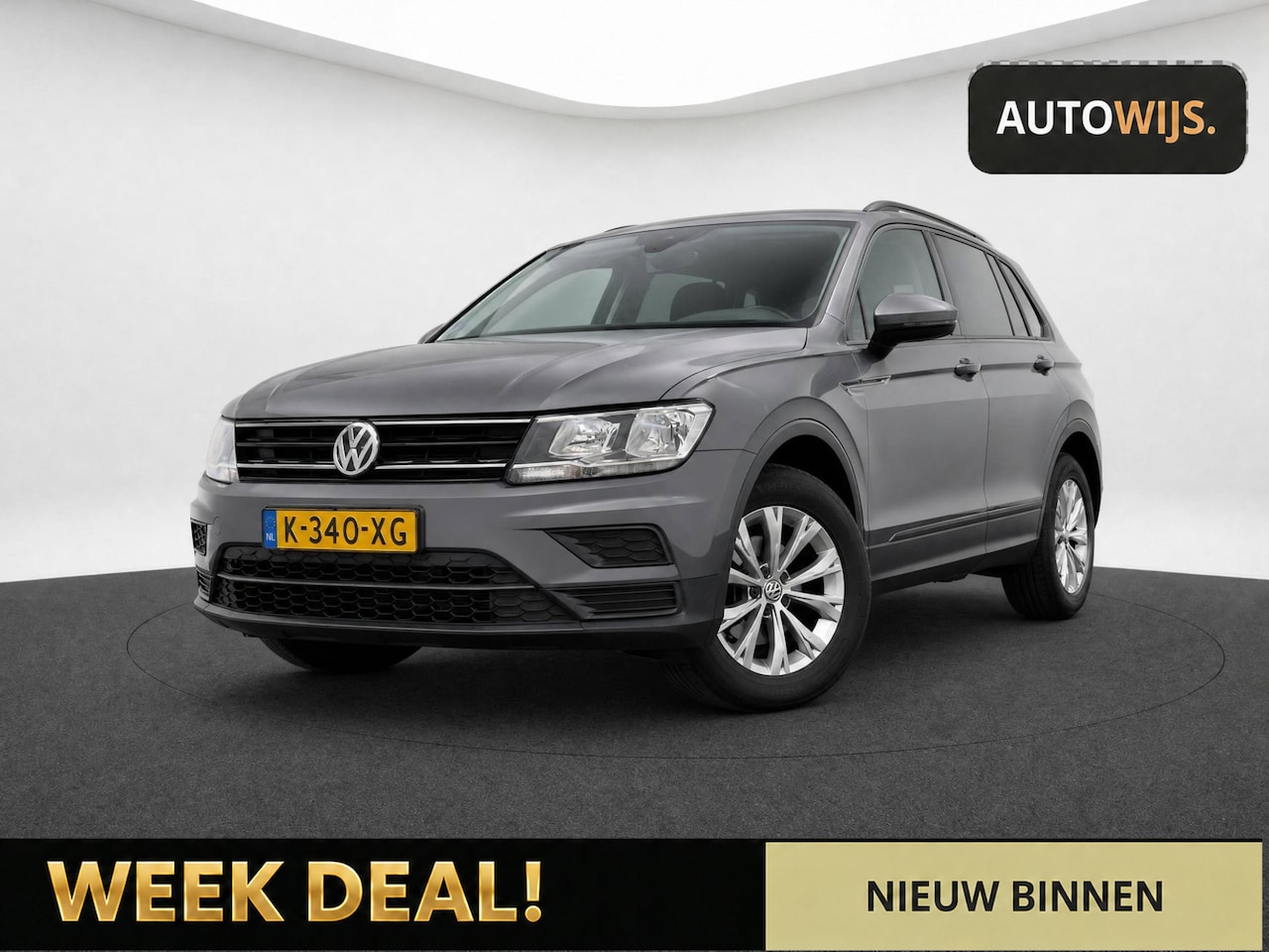 Volkswagen Tiguan - 1.4 TSI Comfortline|TREKHAAK|CLIMA|STOELVERW|APK 5-2027 - AutoWereld.nl