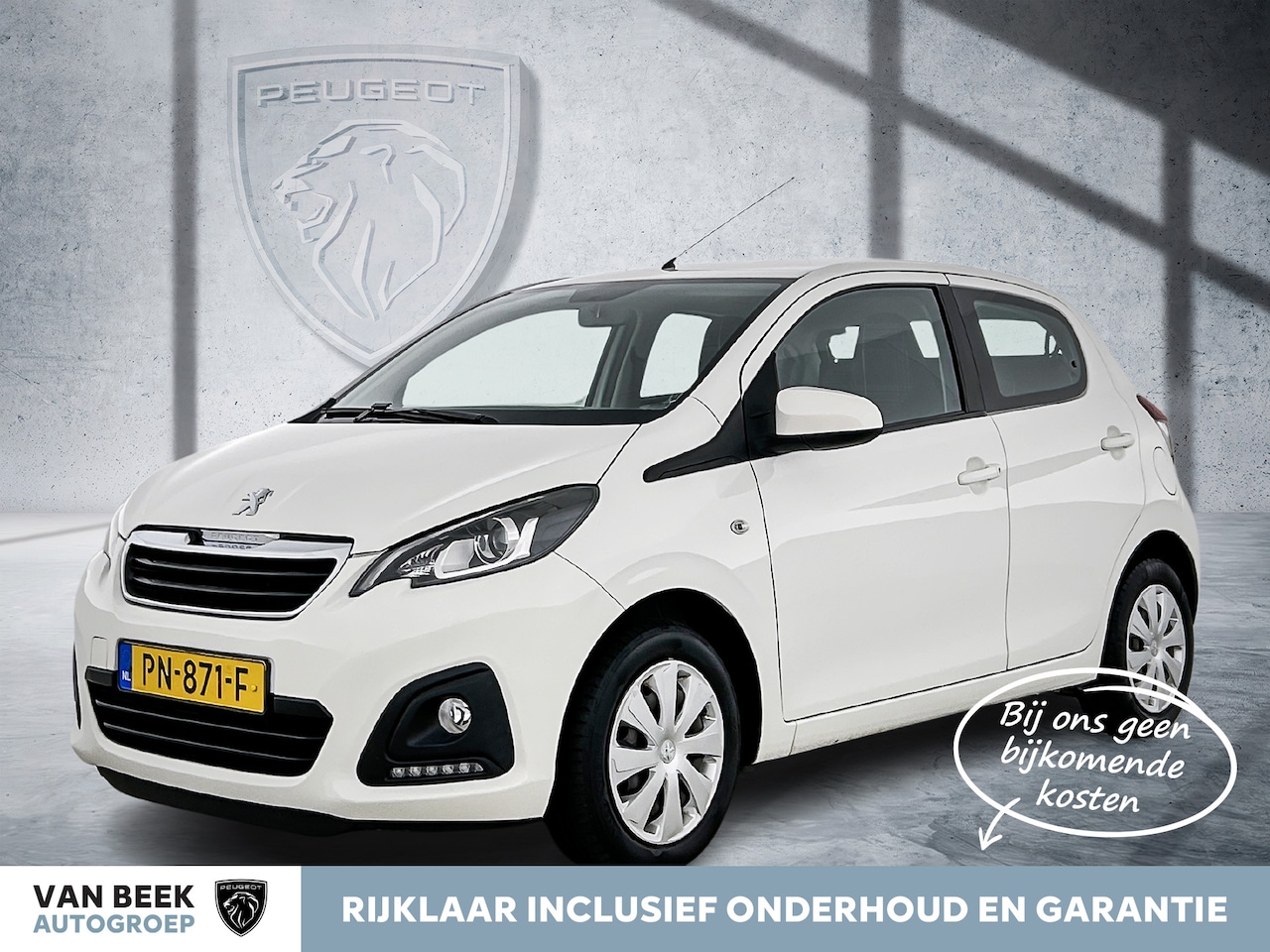 Peugeot 108 - 72pk Automaat Active | Rijklaar | Airco | Bluetooth | 5 deurs | - AutoWereld.nl