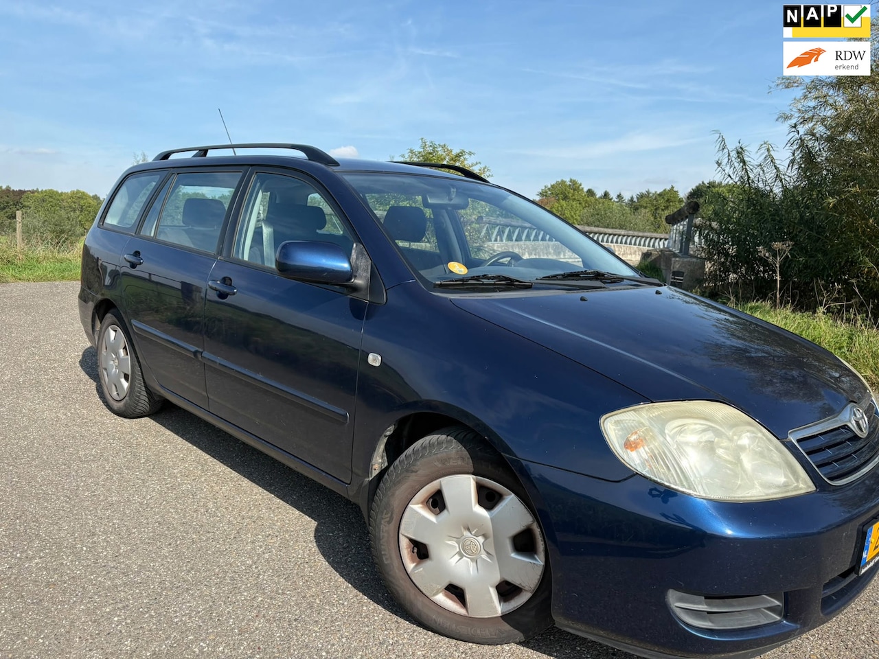 Toyota Corolla Wagon - 1.6 VVT-i Linea Terra/ airco/ bj 2005 - AutoWereld.nl