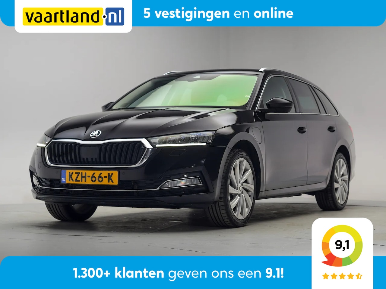 Skoda Octavia - 1.4 TSI iV PHEV Business Edition Aut. [ Adapt.cruise Camera Sfeerverlichting ] - AutoWereld.nl