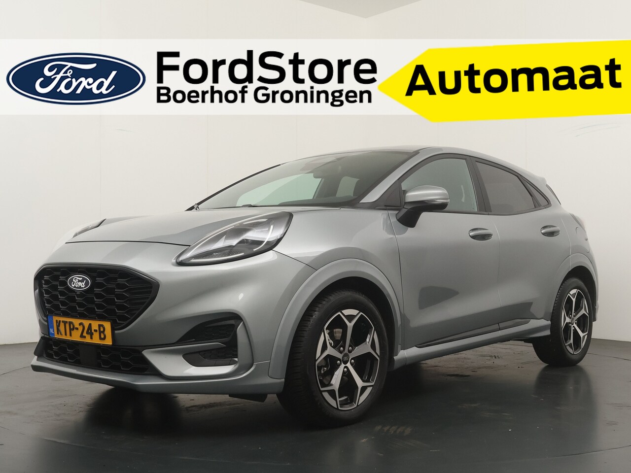Ford Puma - EcoBoost Hybrid 125pk ST-Line X | Winter Pack | El. a. klep | B&O | Half leer | Cruise | C - AutoWereld.nl