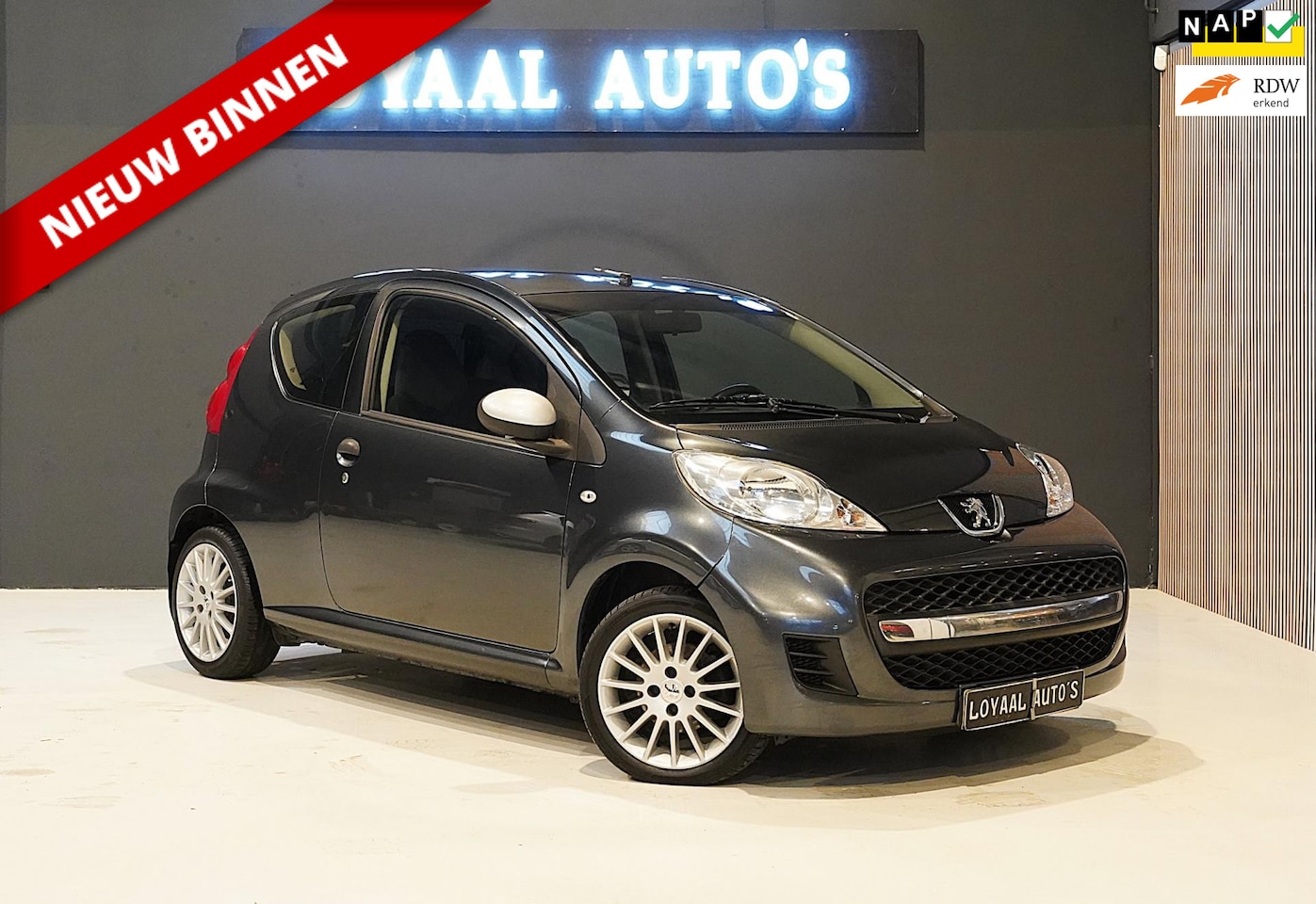 Peugeot 107 - 1.0-12V XR | 1E EIG | APK. - AutoWereld.nl