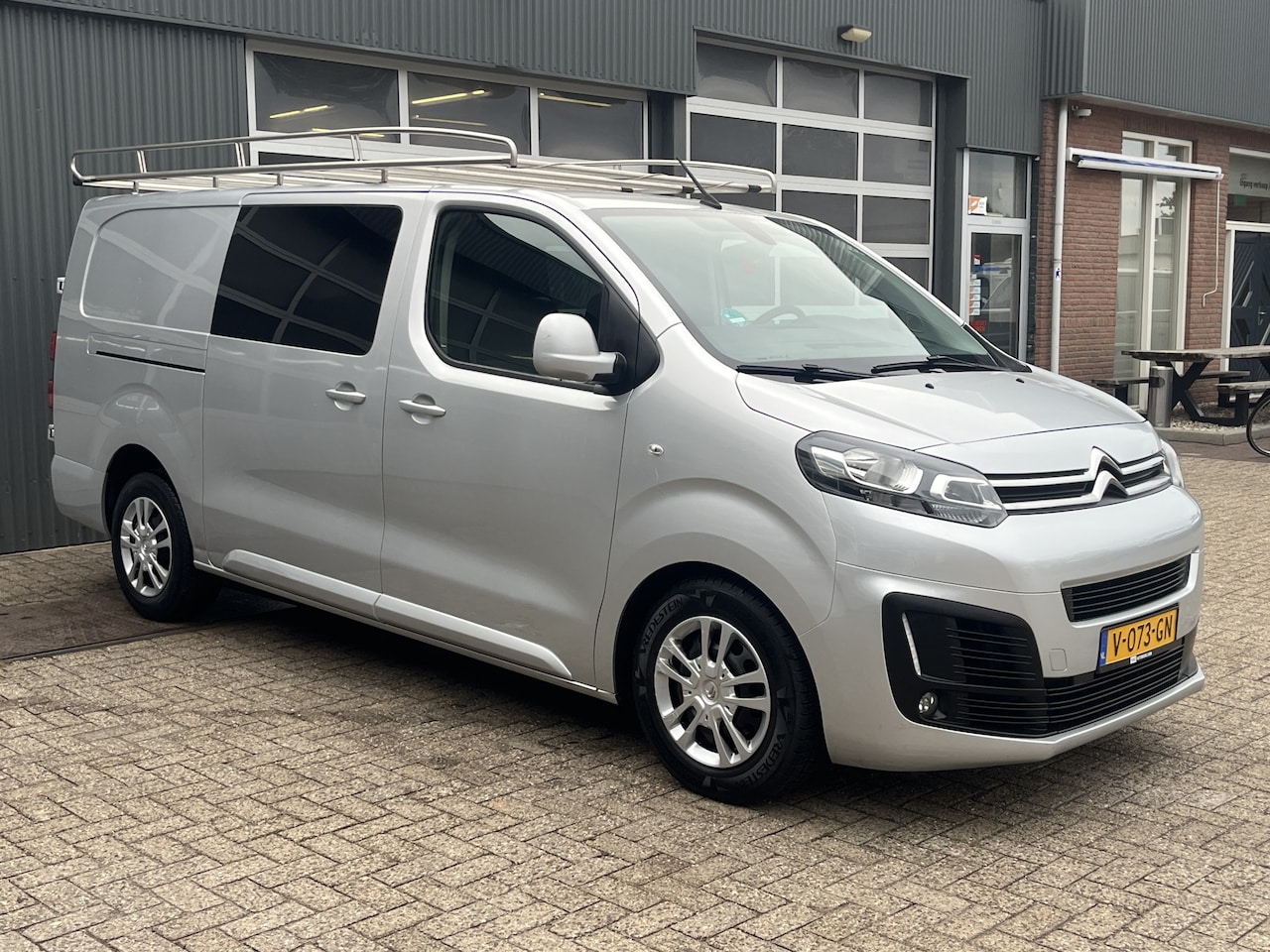 Citroën Jumpy - 2.0 BlueHDI 180 Business XL DC Dubbele schuifdeur Airco Cruise controle Trekhaak 2200kg tr - AutoWereld.nl