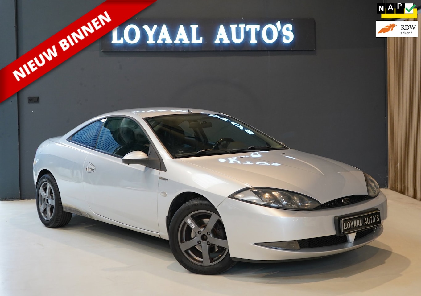 Ford Cougar - 2.5-24V V6 | AUT | STOELVER. | AIRCO | ELEK. RAMEN | NAP | APK - AutoWereld.nl