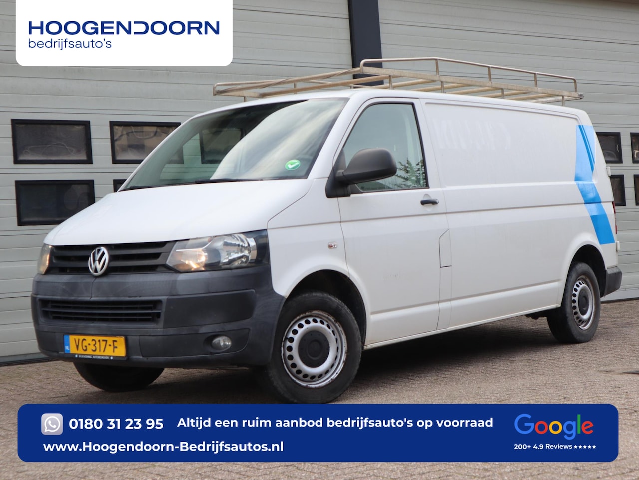 Volkswagen Transporter - 2.0 TDI Lang L2 - Airco - Trekhaak - Imperiaal - AutoWereld.nl