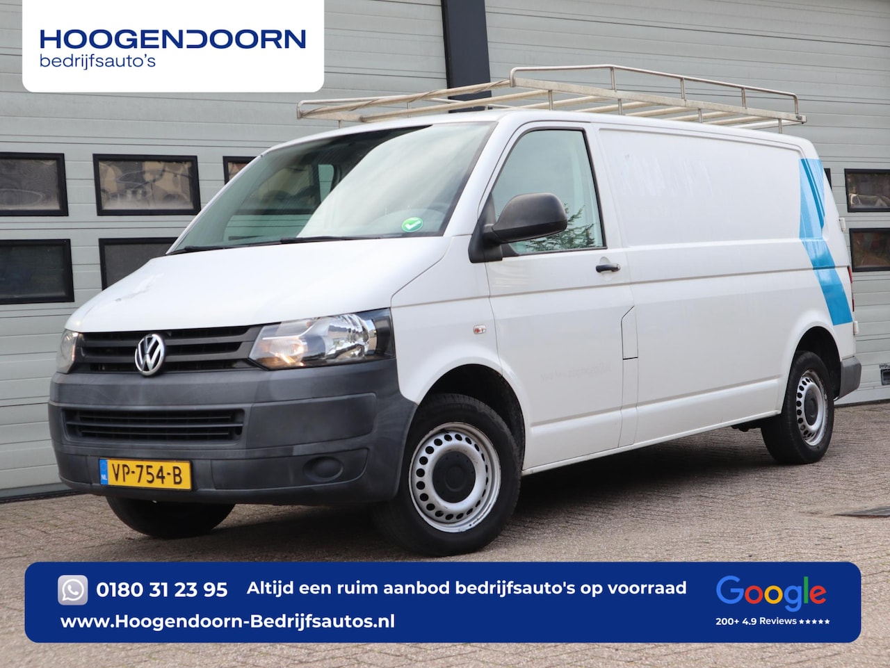 Volkswagen Transporter - 2.0 TDI Lang L2 - Airco - Imperiaal - Trekhaak - AutoWereld.nl