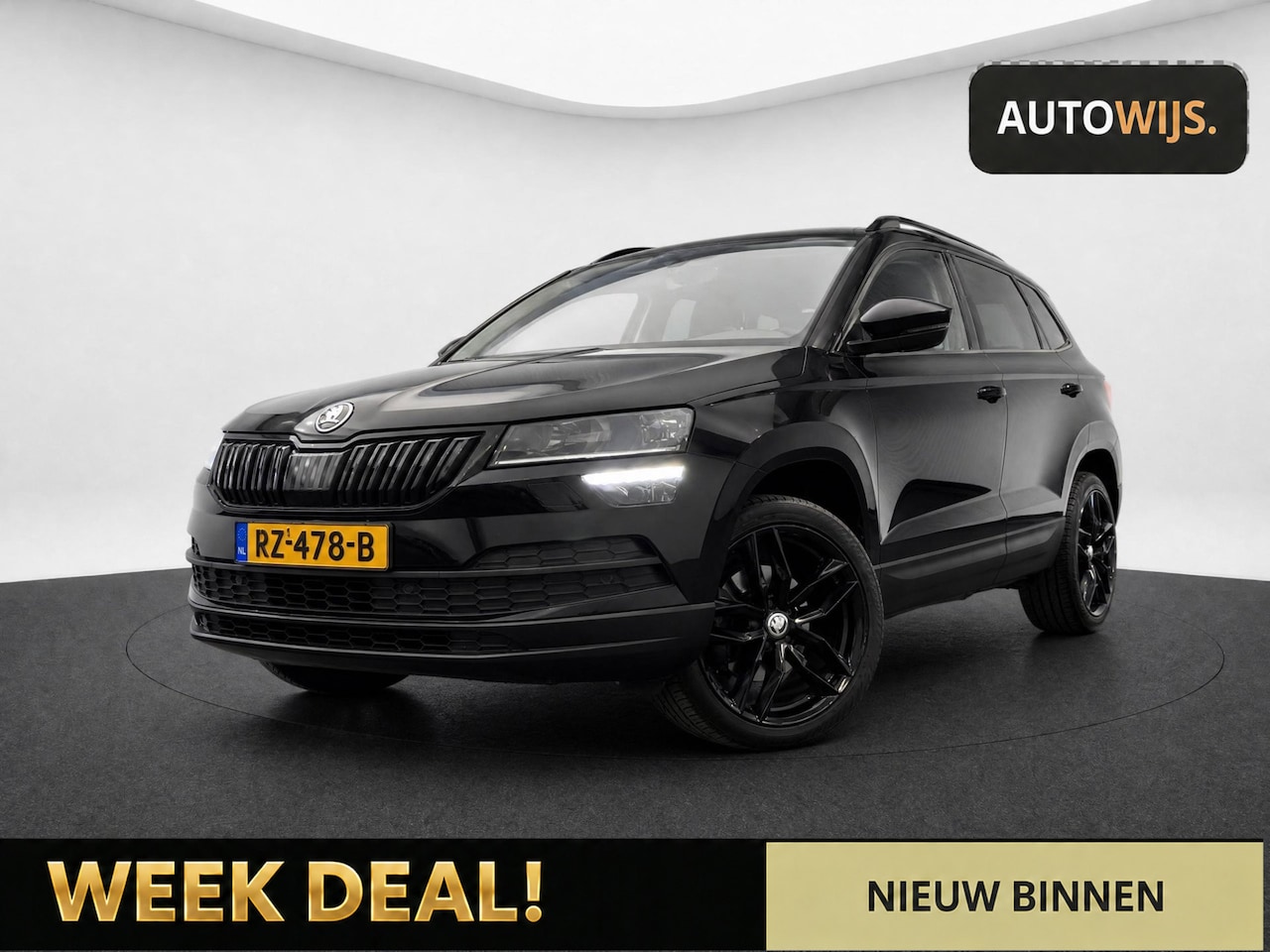 Skoda Karoq - 1.0 TSI Ambition Business|AUT|CARPLAY|SPORT|TREKHAAK| - AutoWereld.nl