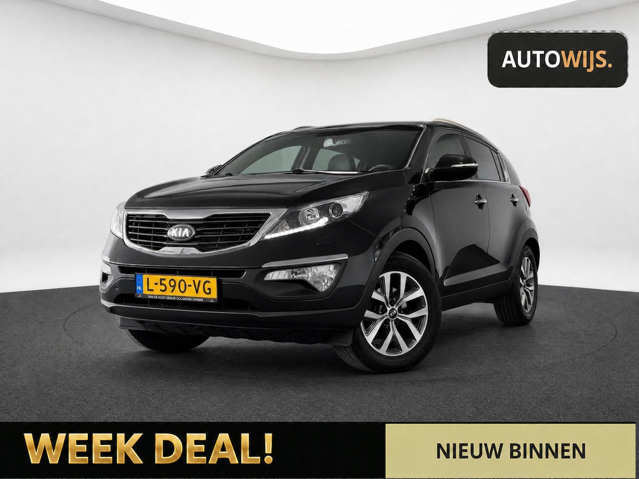 Kia Sportage - 2.0 DynamicPlusLine|AUT|NAVI|XENON|GOED ONDERHOUDEN - AutoWereld.nl
