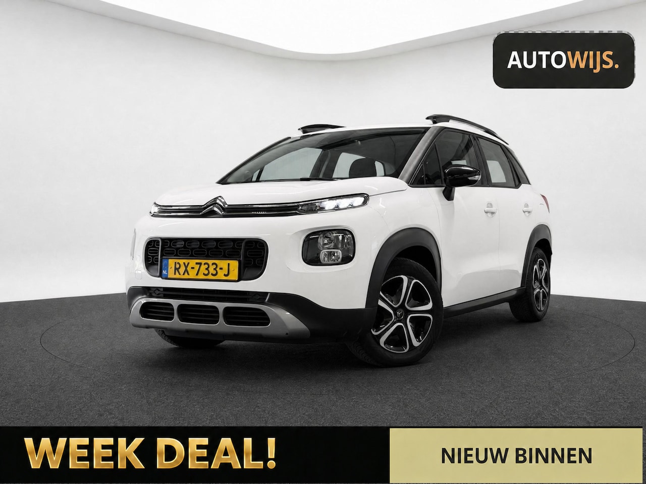 Citroën C3 Aircross - 1.2 PureTech Feel|72DKM|NL AUTO|LED - AutoWereld.nl