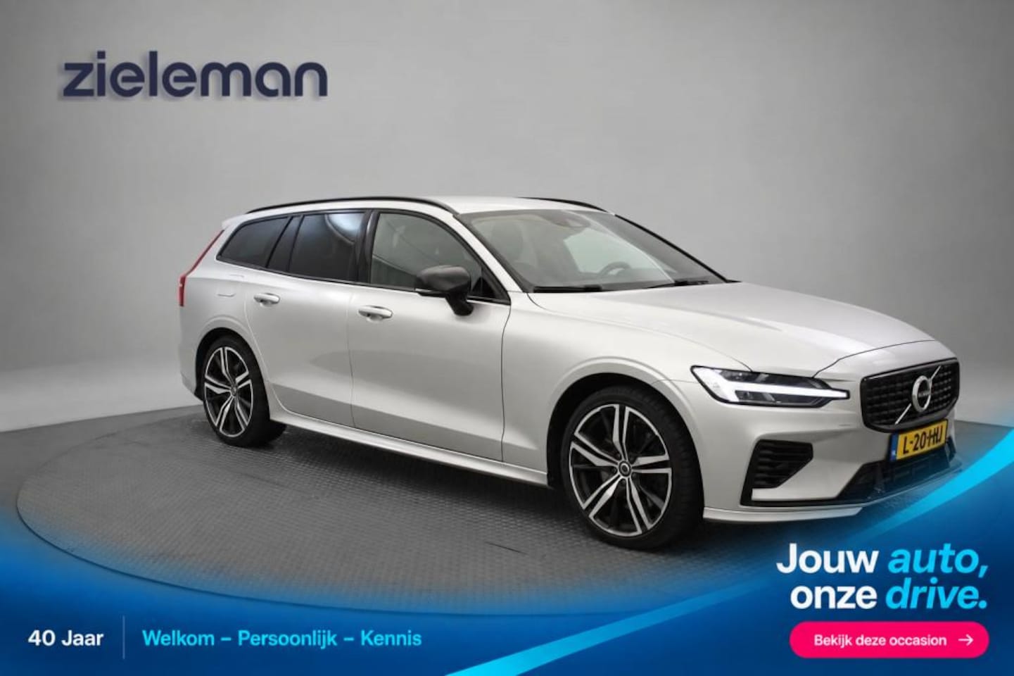 Volvo V60 - 2.0 T6 Recharge AWD R-Design - Carplay, Camera, Stoelverw. Harman/Kardon, Memory - AutoWereld.nl