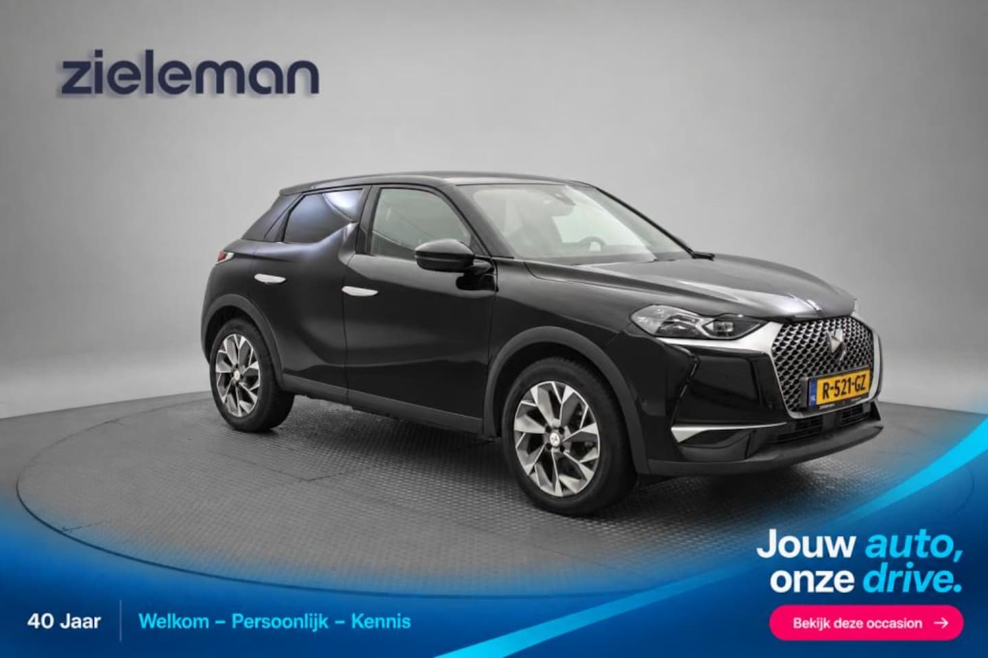 DS 3 Crossback - E-Tense So Chic 50 kWh - Carplay, Camera, Cruise, Leer, Headup Display - AutoWereld.nl