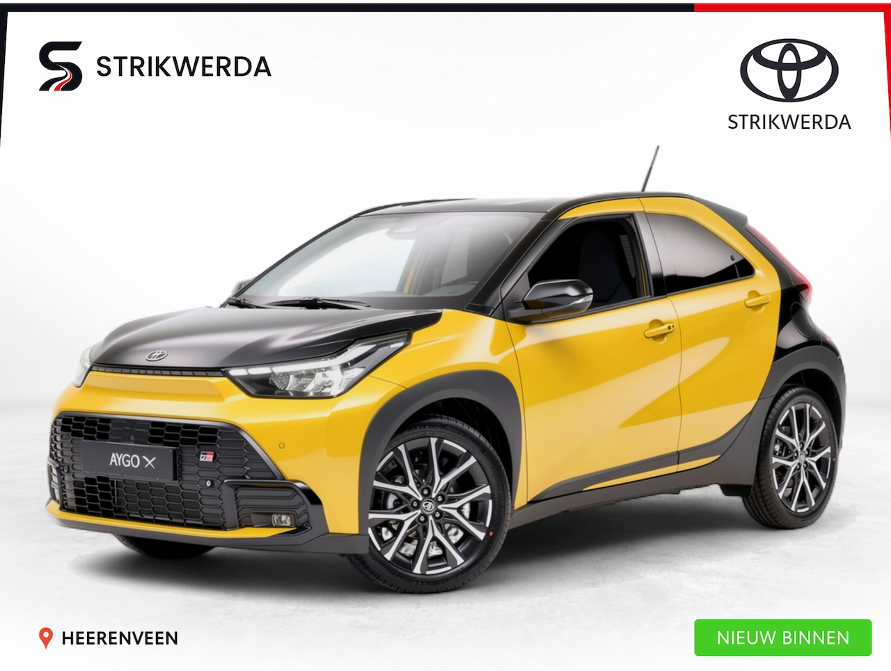 Toyota Aygo X - Hybrid 115 GR Sport | Nieuw op voorraad | - AutoWereld.nl