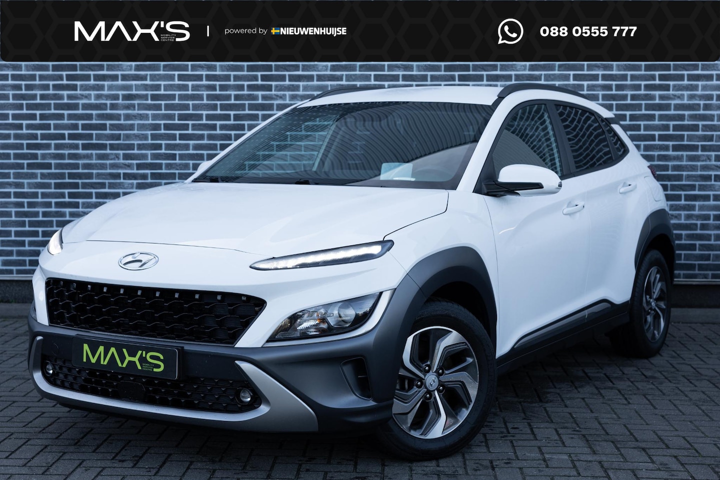 Hyundai Kona - 1.6 GDI HEV Fashion | Krell Audio | Head-up Display | Achteruitrijcamera | Parkeersensoren - AutoWereld.nl