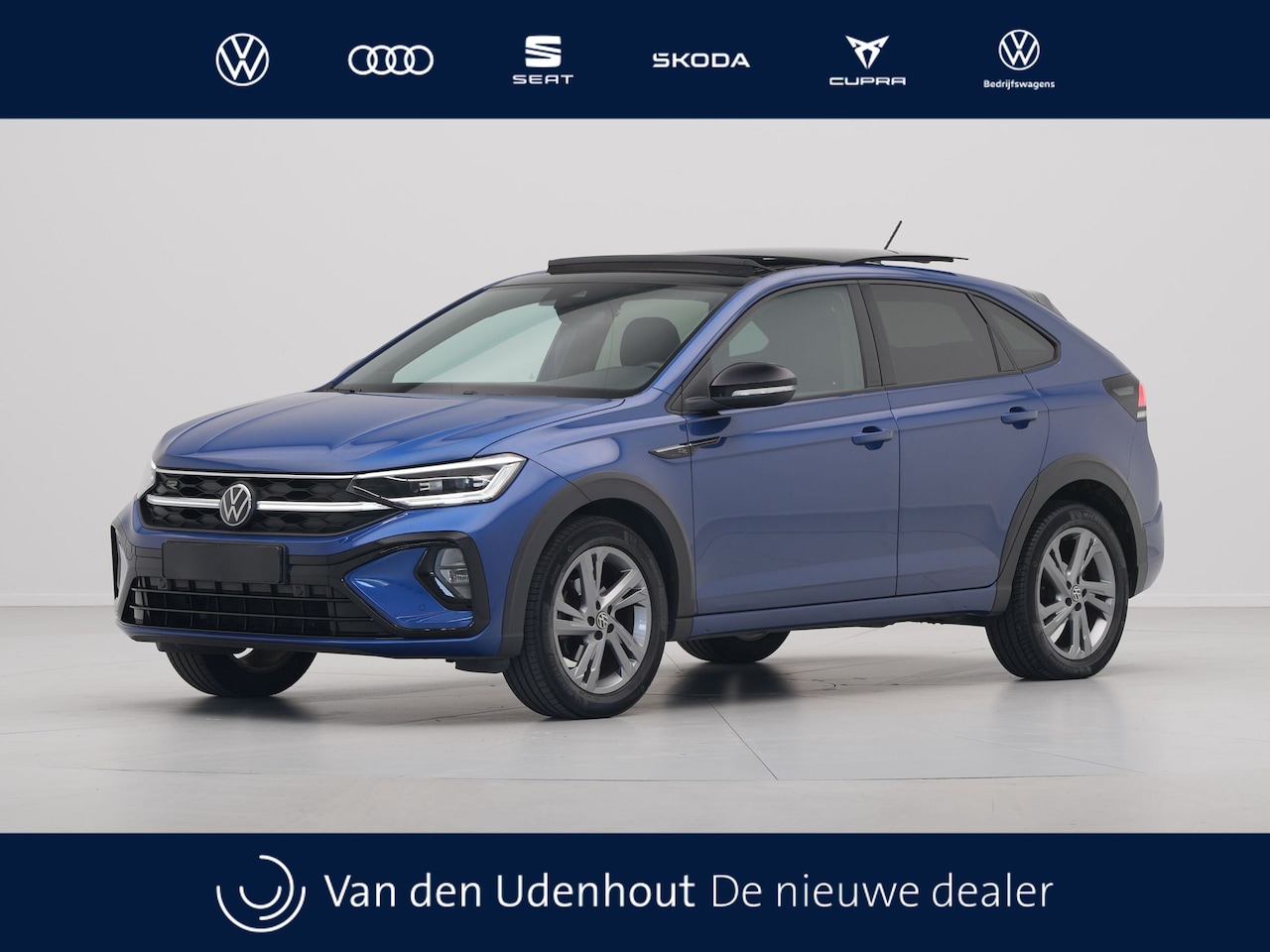Volkswagen Taigo - 1.0 TSI 110pk DSG R-Line Panoramadak Navi via App Matrix Led Clima Acc - AutoWereld.nl