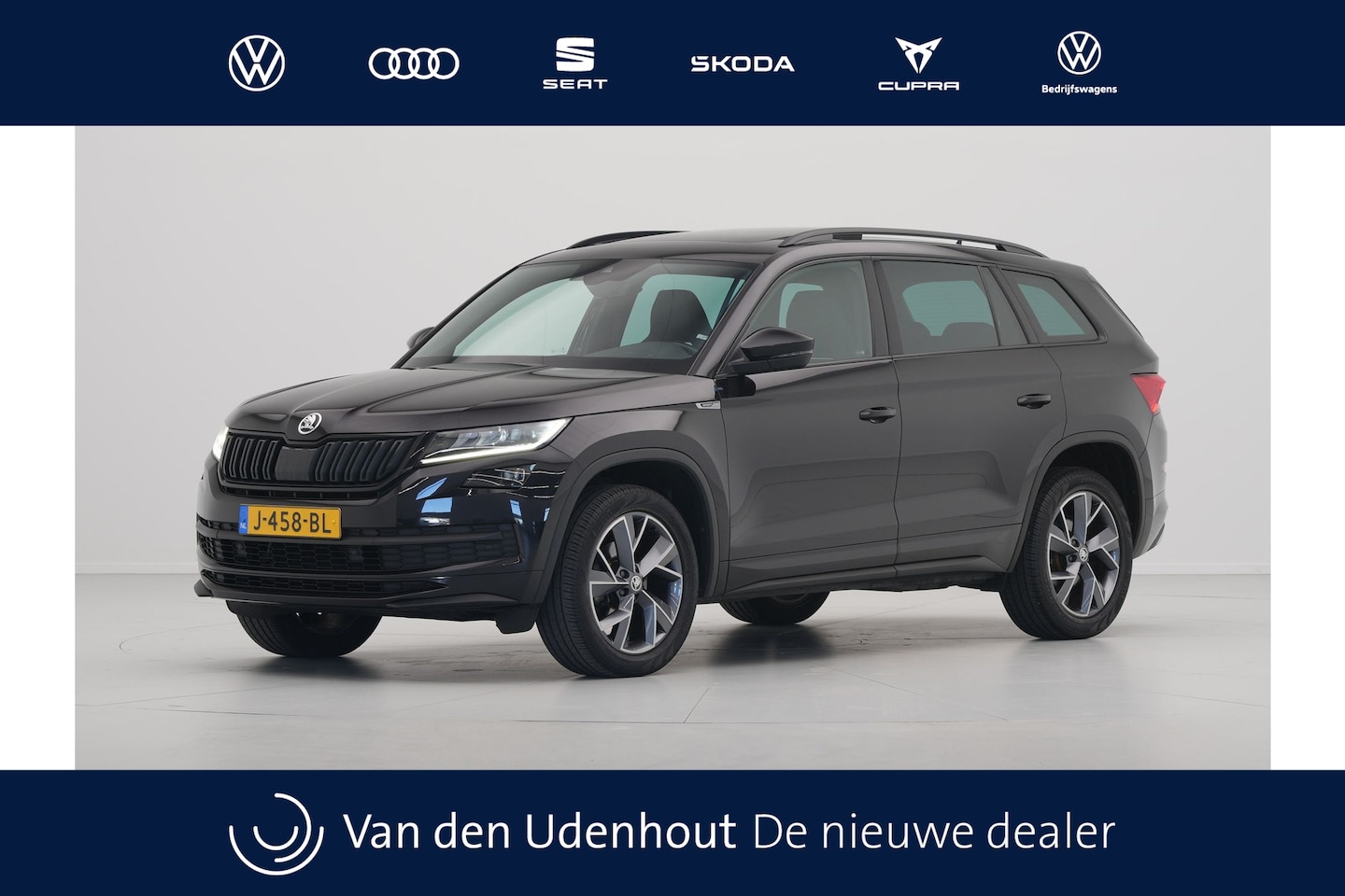 Skoda Kodiaq - 1.5 TSI 150pk Sportline Business Panoramadak Camera Stoelverwarming Acc Carplay - AutoWereld.nl