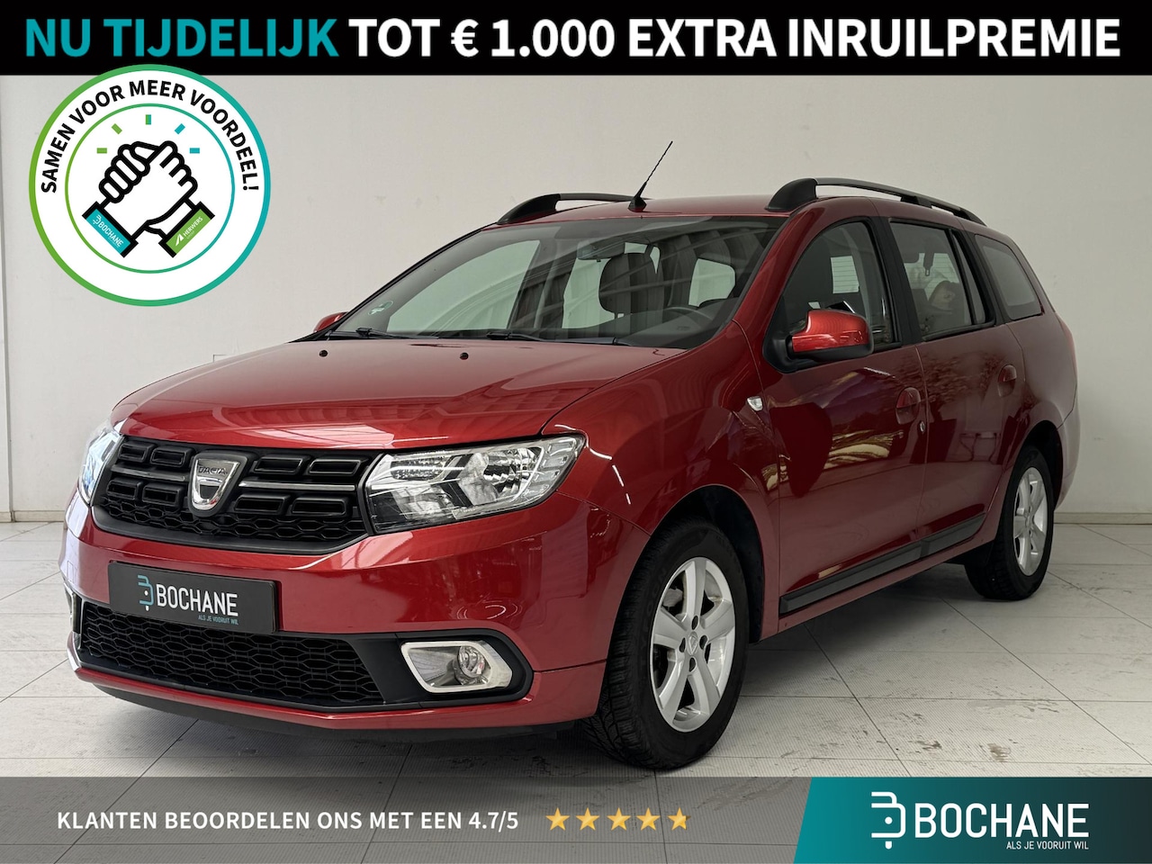 Dacia Logan MCV - 0.9 TCe Laureate | Navigatie | Camera | Trekhaak | - AutoWereld.nl