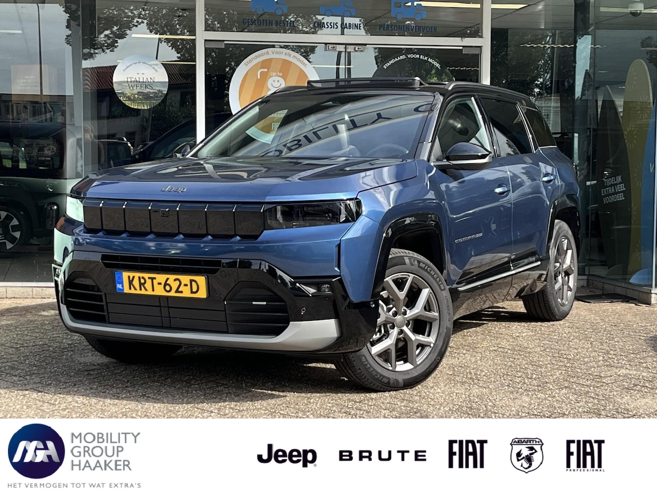 Jeep Compass - 1.2 e-Hybrid Summit | Apple/Android | Panorama schuifdak | Massage stoelen - AutoWereld.nl