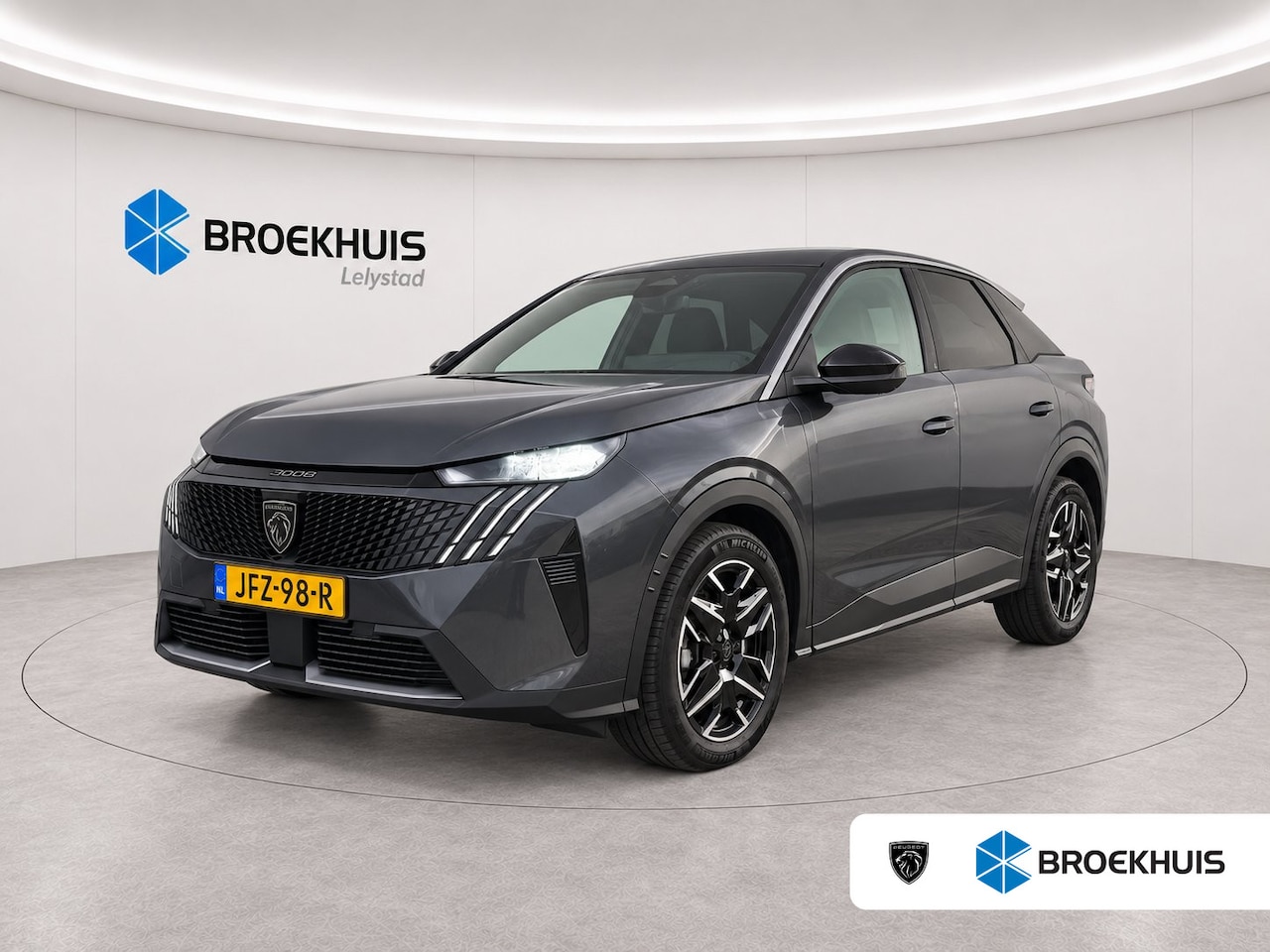 Peugeot 3008 - 1.2 HYBRID 145PK ALLURE AUTOMAAT / NAVI / LEDER / CLIMA / FULL-LED / 19" LMV / KEYLESS / C - AutoWereld.nl