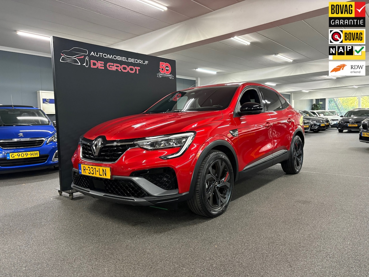 Renault Arkana - 1.6 E-Tech Hybrid 145 R.S. Line/ NL auto/ Eerste eigenaar/ 23.635 KM - AutoWereld.nl
