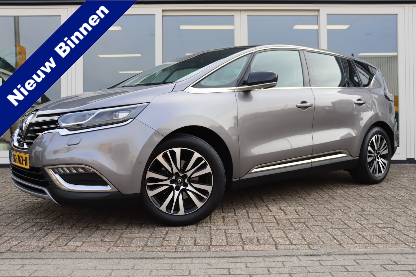 Renault Espace - 1.8 TCe Initiale Paris 7p 4Control, Automaat, Climate, Cruise, Camera, Trekhaak, Zeer Luxe - AutoWereld.nl