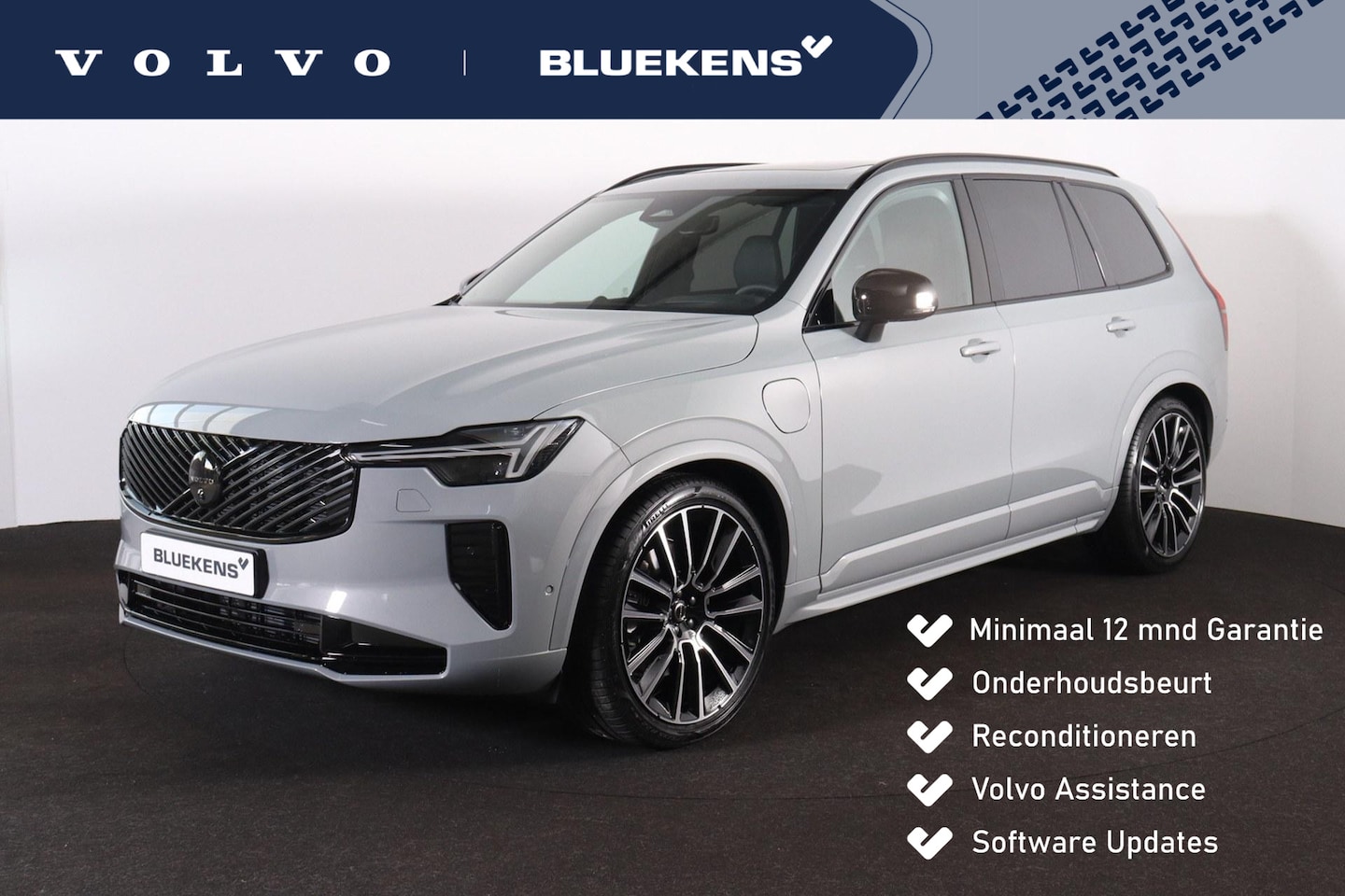 Volvo XC90 - T8 Recharge AWD Ultra Black Edition - Panorama/schuifdak - IntelliSafe Assist & Surround - - AutoWereld.nl