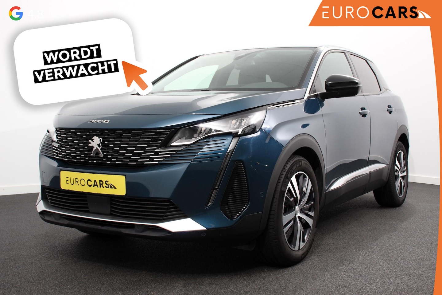 Peugeot 3008 - 1.2 PureTech 130pk Automaat Allure Navigatie Climate Control Parkeer sensoren Camera - AutoWereld.nl