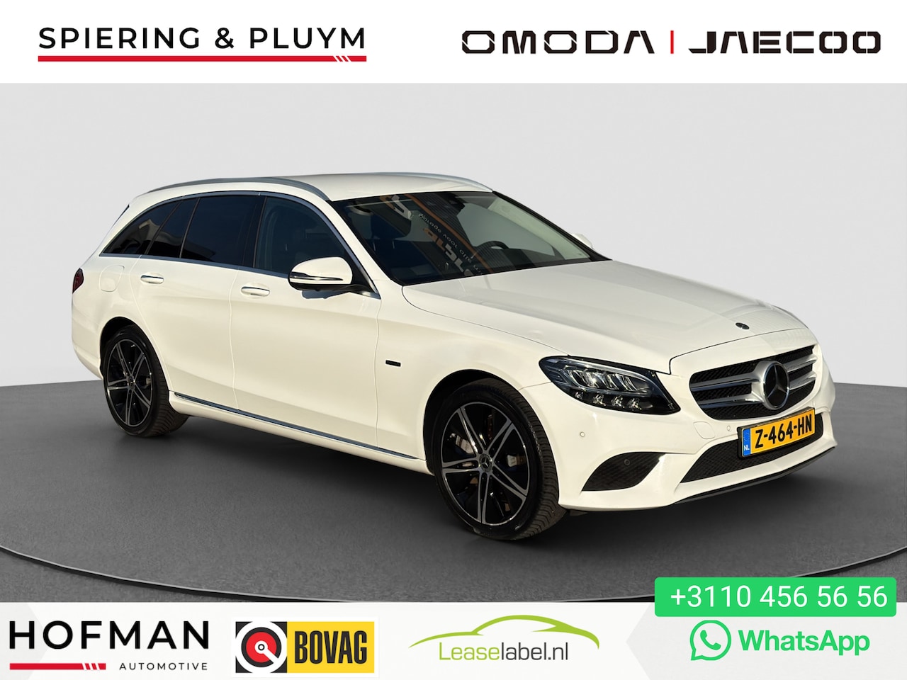 Mercedes-Benz C-klasse Estate - 300 e Premium Plus Pack | Trehkaak | Memory | Adaptive Cruise - AutoWereld.nl