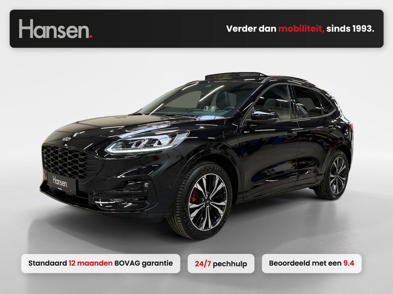 Ford Kuga - 2.5 PHEV ST-Line X I Elek. Trekhaak I Panoramadak I Stoel- en Stuurverwarming I Adaptive C - AutoWereld.nl