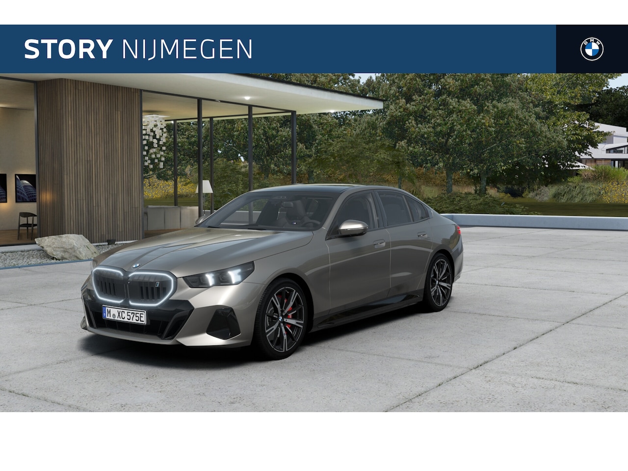BMW i5 - eDrive40 M Sport / Panoramadak / Trekhaak / Bowers & Wilkins / M Multifunctionele Stoelen - AutoWereld.nl