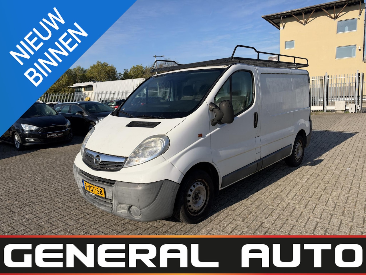 Opel Vivaro - 2.0 CDTI L1H1 2.0 CDTI L1H1, Airco, Dakdrager. Opel Vivaro 2.0 CDTI L1H1 - AutoWereld.nl