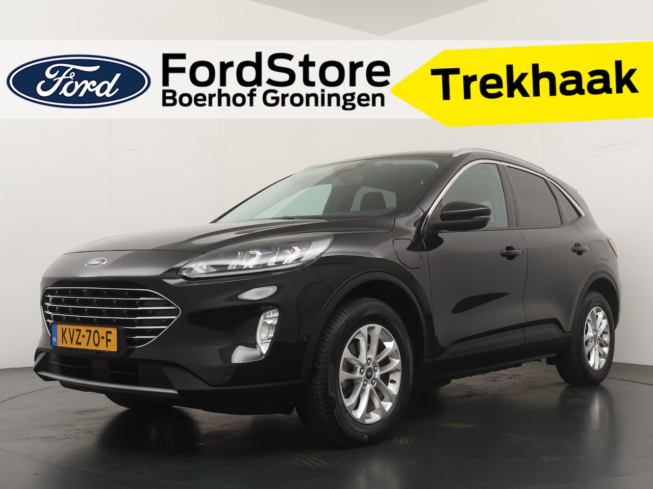 Ford Kuga - 2.5 PHEV 225 pk Titanium | SOH 93,3% | Trekhaak | Winter Pack | Camera V&A | Blis | Adapt. - AutoWereld.nl