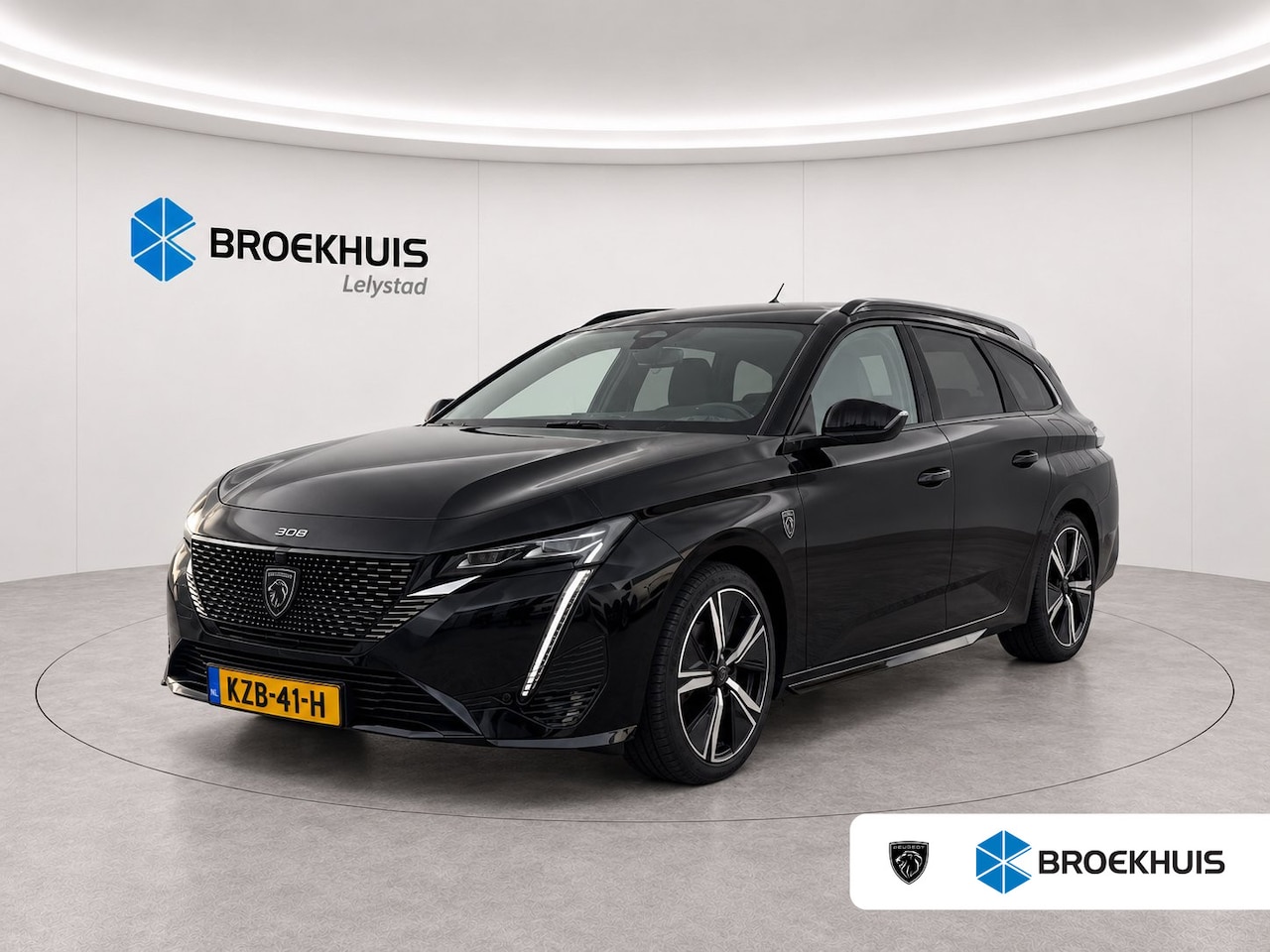 Peugeot 308 SW - 1.2 PURETECH 130PK GT PACK AUTOMAAT / NAVI / LEDER / CLIMA / PDC / 18" LMV / CAMERA / KEYL - AutoWereld.nl