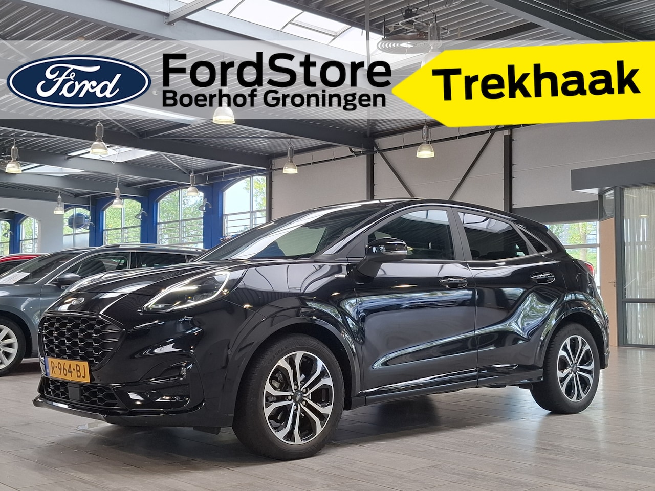 Ford Puma - EcoBoost Hybrid 125pk ST-Line X | Trekhaak | Dealer onderhouden | Adapt. Cruise | Winter P - AutoWereld.nl