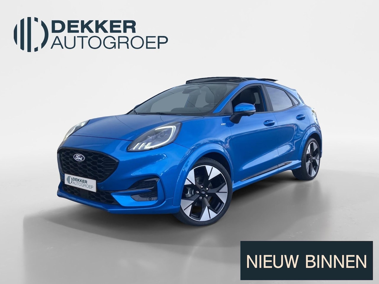 Ford Puma - 1.0 EcoBoost Hybrid 155 pk ST-Line X Panoramdak - afneembare trekhaak - 19inch LM Velgen - AutoWereld.nl