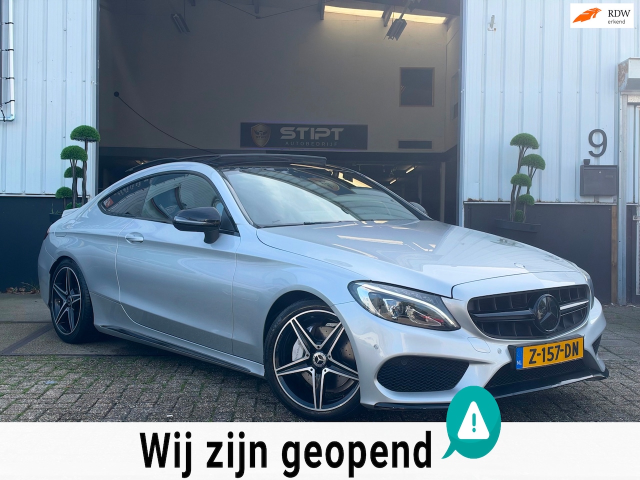 Mercedes-Benz C-klasse Coupé - 200 | Edition 1 | DEALER ONDERHOUDEN | AUTOMAAT | PANO | APK | - AutoWereld.nl
