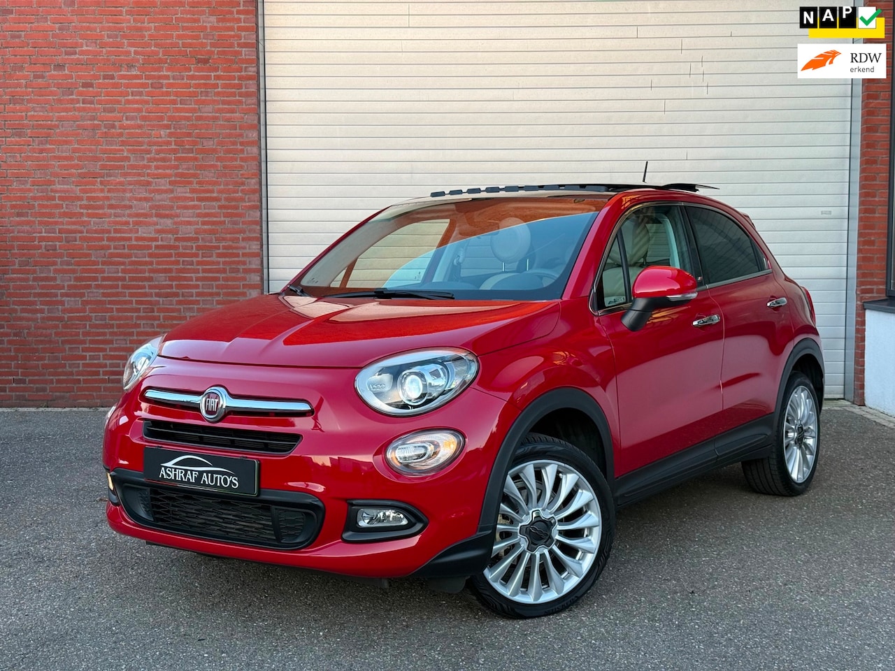 Fiat 500 X - 1.4 Turbo MultiAir Lounge| PANO| AUTOMAAT| NAP| NEW APK - AutoWereld.nl