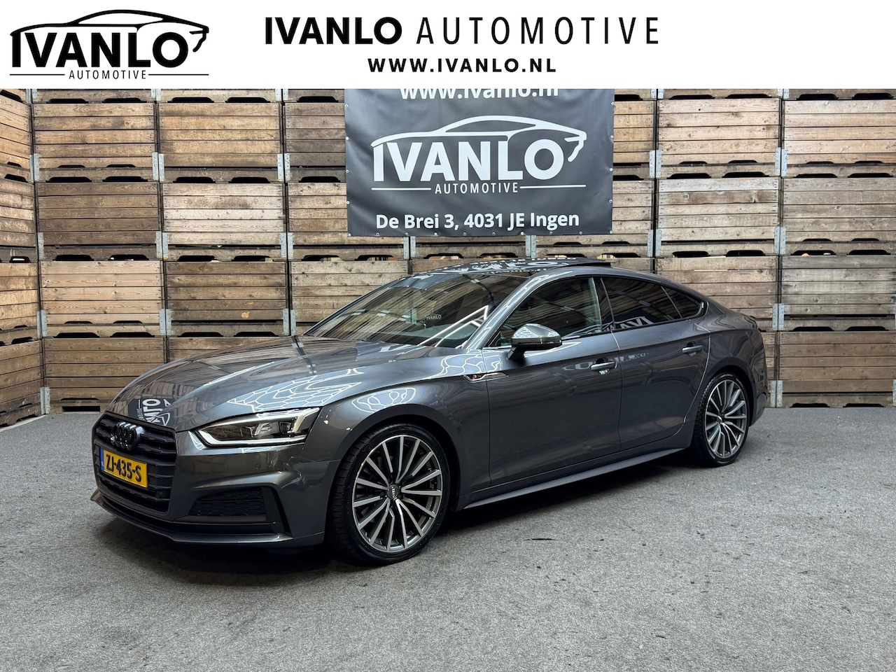 Audi A5 Sportback - 40 TFSI Sport S-line Edition Pano Leder Navi Clima Camera B&O Carplay 19"LM 240 PK! - AutoWereld.nl