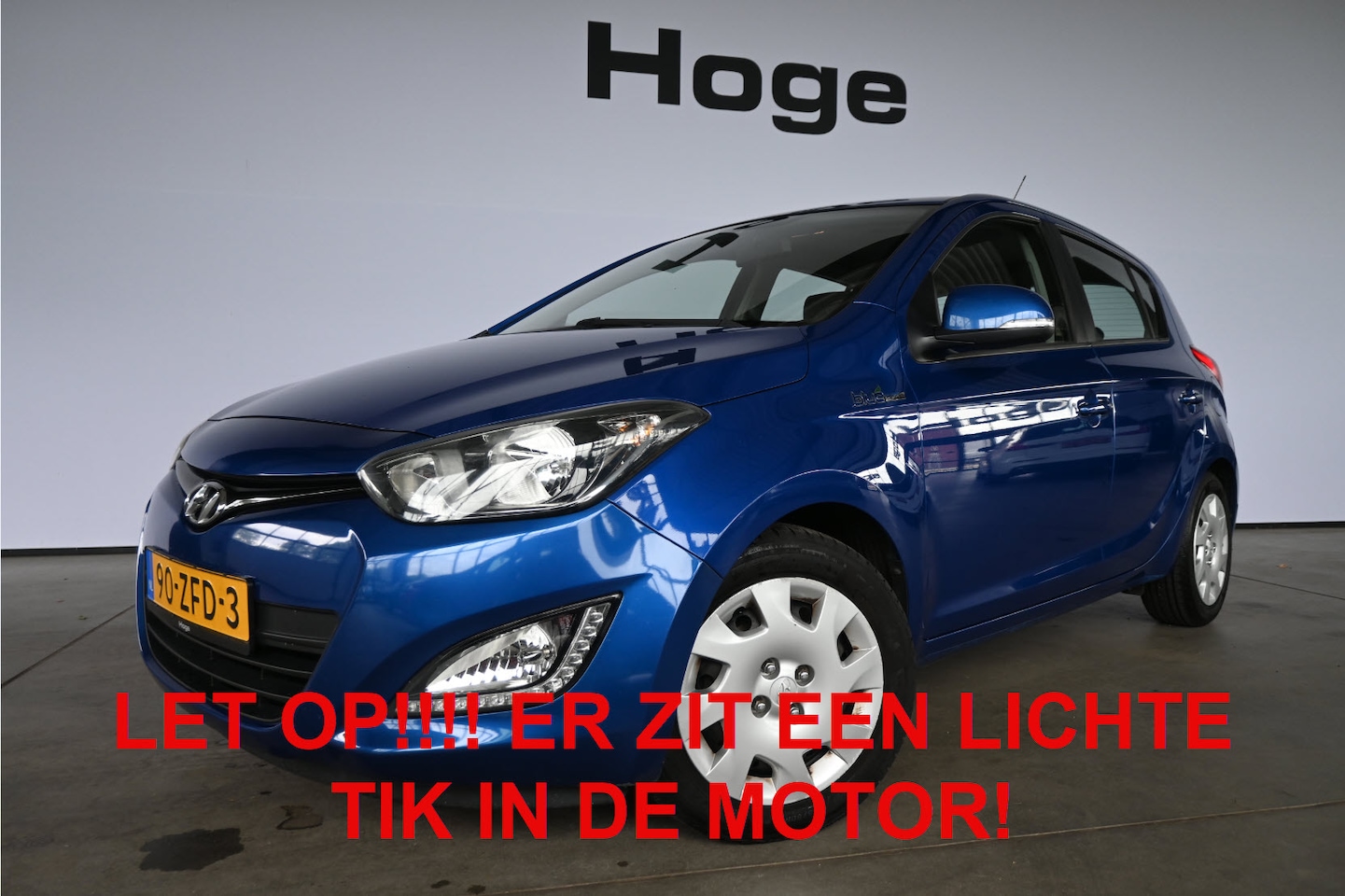Hyundai i20 - 1.2i i-Motion LICHTE TIK IN MOTOR! TEKST LEZEN! Airco LED Elektrisch Pakket! Trekhaak TEKS - AutoWereld.nl